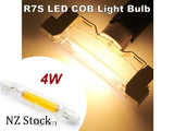 R7S COB LED Lamp Bulb Glass Tube for Replace Halogen Light Spot Light