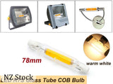 R7S COB LED Lamp Bulb Glass Tube for Replace Halogen Light Spot Light