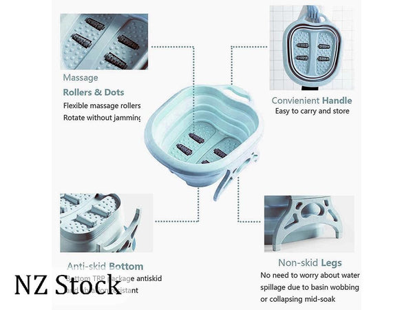 Foot Tub Foldable Foot Massager Pedicure Buckets