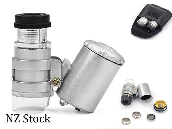 60x Magnifier LED Magnifying Glass Jewellery Loupe