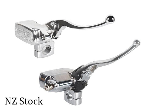 Motorcycle Front Brake Master Cylinder Lever Grip Reservoir Lever RIGHT