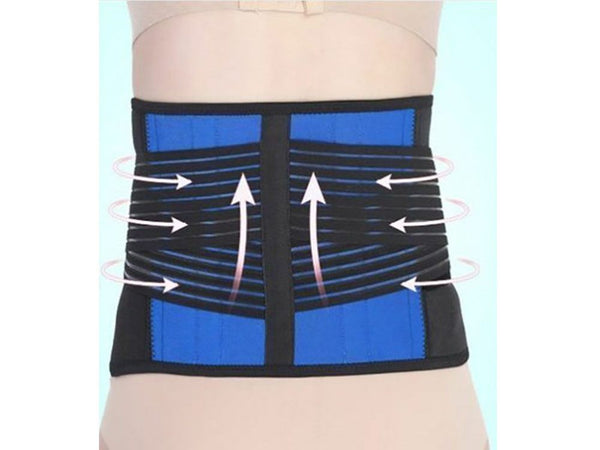 Adjustable Waist Lumbar Back Support Belt - Large