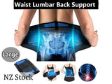 Adjustable Waist Lumbar Back Support Belt - Large