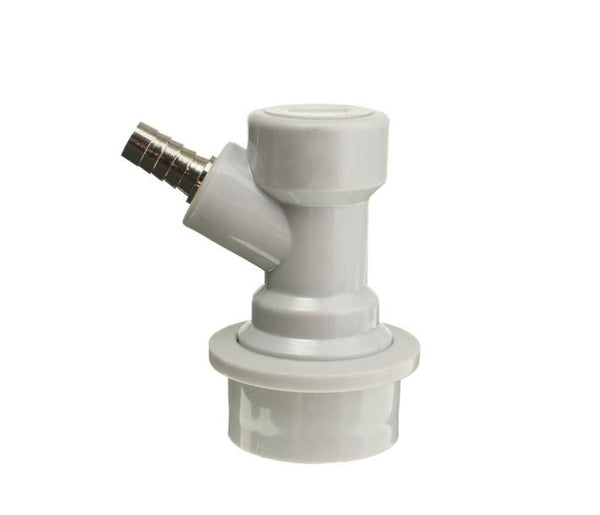 STRAIGHT Ball Lock Disconnects Cornelius keg connectors Barb Gas Adapter