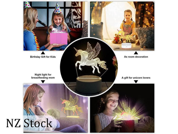 Unicorn Night Light Lamp Birthday Gifts