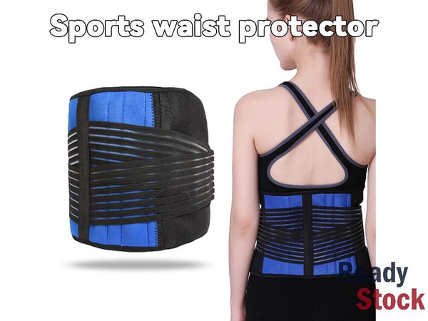 Adjustable Waist Brace Lumbar Back Support - Large