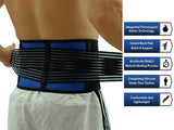 Adjustable Waist Brace Lumbar Back Support - Large