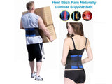 Adjustable Waist Brace Lumbar Back Support - Large