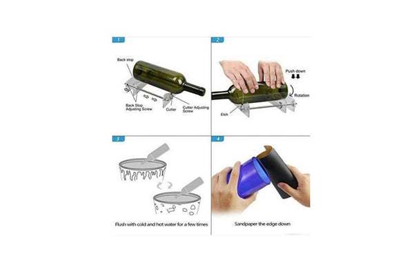 Glass Bottle Cutter Glass Cutting Tools Round Bottles