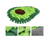 Dog Snuffle Mat Slow Feeding Mat Dog Nose Work Smell Training Blanket - Large