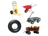 2 Packs of 4.10/3.50-4" Inner Tube Tire for Hand Trucks, Dollies, Wheelbarrows