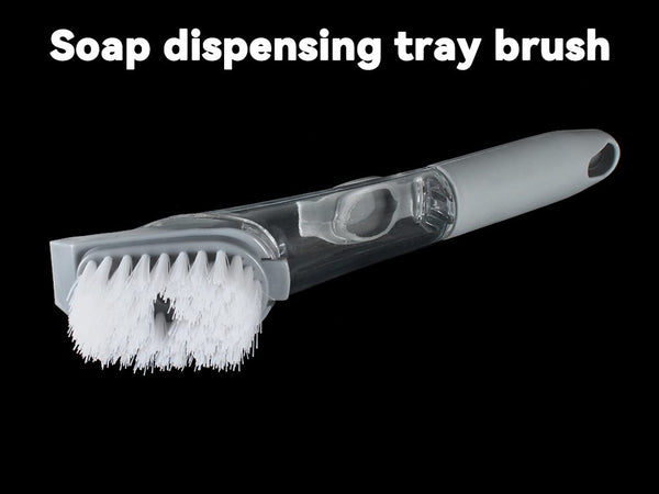 Dishwashing Brush Auto Soap Dispensing Kitchen Brush