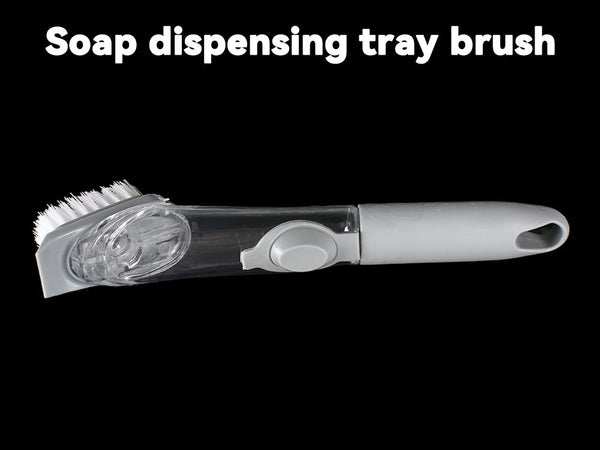 Dishwashing Brush Auto Soap Dispensing Kitchen Brush