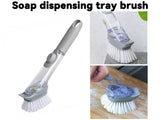Dishwashing Brush Auto Soap Dispensing Kitchen Brush