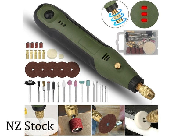 USB Rechargeable Cordless Rotary Tool Set