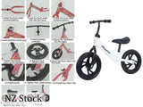 Adjustable Balance Bike For Kids