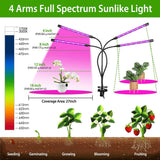 LED Plant Grow Lights - Adjustable