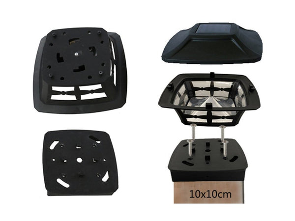NEW Solar Fence Landscape Post Light - New