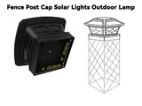 NEW Solar Fence Landscape Post Light - New