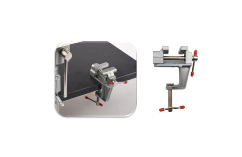 Mini Portable Table Vice Craft Bench Vise Work Bench Clamp Lock Swivel Tool