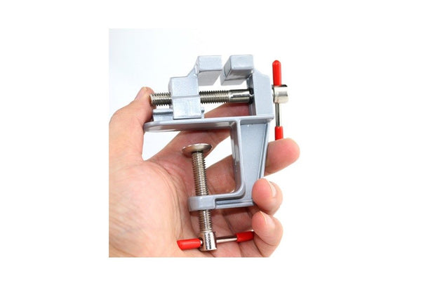 Mini Portable Table Vice Craft Bench Vise Work Bench Clamp Lock Swivel Tool