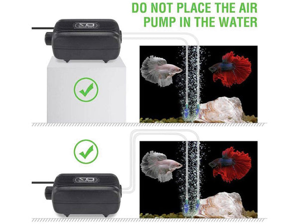 Fish Tank Aquarium Air Pump