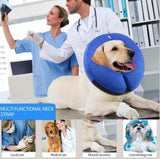 Inflatable Pet Dog Collar Recovery Cone - Large