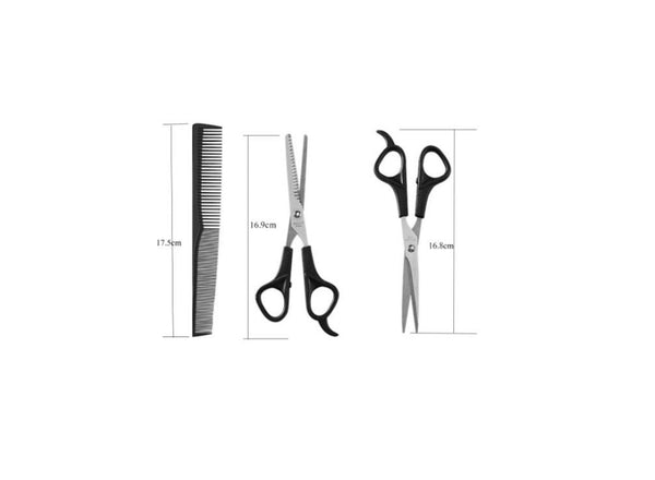 3Pcs Hairdressing Scissors Shears Hair Cutting Thinning Sharp Kit Haircut