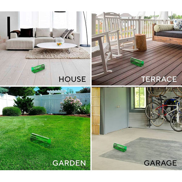 2Pcs Humane Mouse Traps No Kill Brown A03