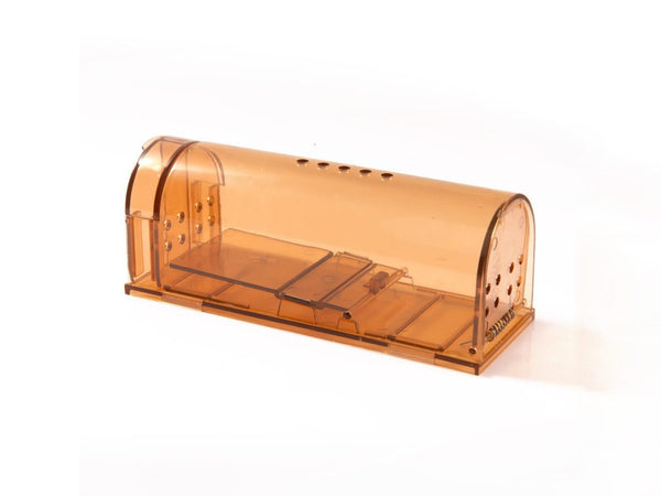 2Pcs Humane Mouse Traps No Kill Brown A03