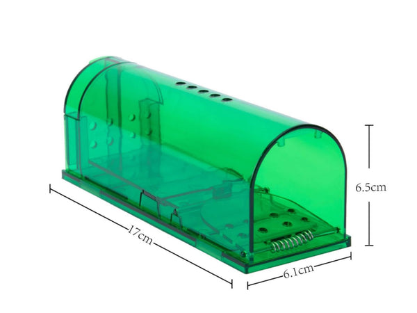 2Pcs Humane Mouse Traps No Kill Brown A03