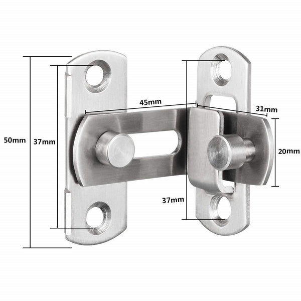 Barn Door Lock Latch