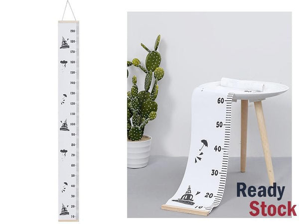 Kids Growth Chart Ruler Wall Hanging