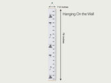 Kids Growth Chart Ruler Wall Hanging