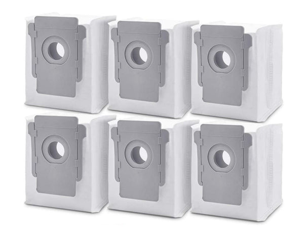 6 Pack Vacuum Dust Bags For iRobot Roomba i7 & i7 Plus Vacuum Cleaner