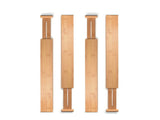 Bamboo Drawer Dividers Storage Organizers - Adjustable