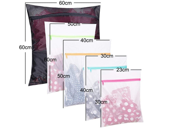 Laundry Mesh Bags Washing Bags x 5