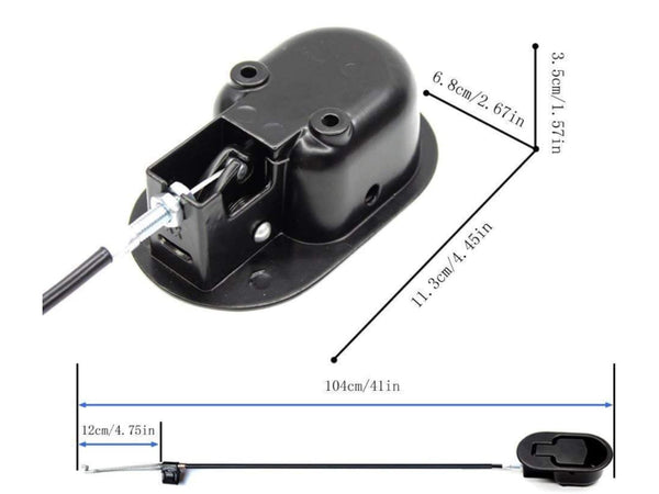 Recliner Handle Release Lever with Trigger Cable