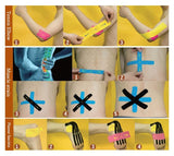 5cm Mcolics Adhesive Muscle Bandage Athletic Elastic Kinesiology Tape