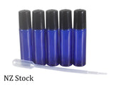 Glass Roller Bottles 10ml x 5