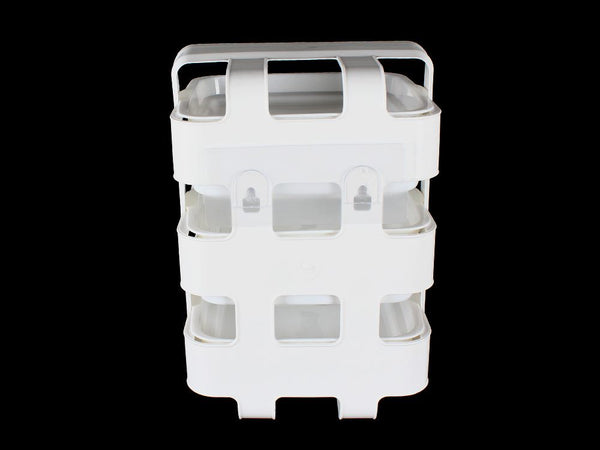 Food Tray Dish Rack 6 Tiers - Wall Mounted