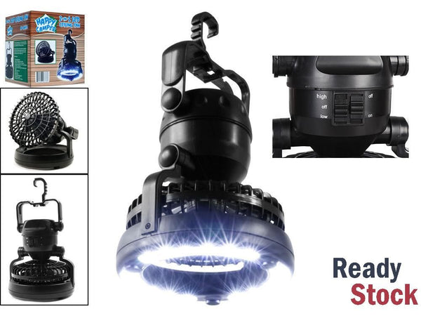 Camping Lantern with Ceiling Fan