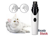 Pet Dog Nail Trimmer Rechargeable USB Dog Nail Grinder