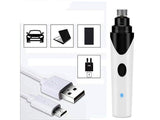 Pet Dog Nail Trimmer Rechargeable USB Dog Nail Grinder