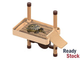 Aquarium Ornament Pier Reptile Floating Basking Platform