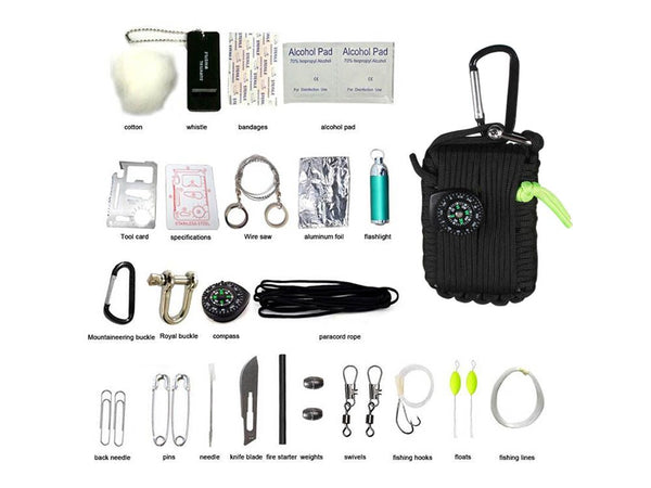 Emergency Survival Kit 29PCS