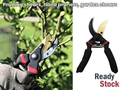 Professional Garden Pruning Shears, Hand Pruners, Garden Clippers