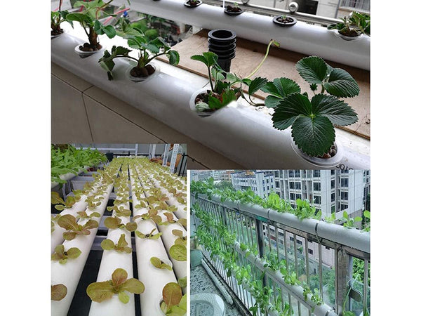 40pcs Garden Net Cups, Hydroponics Net Pots Garden Slotted Mesh Net Cups