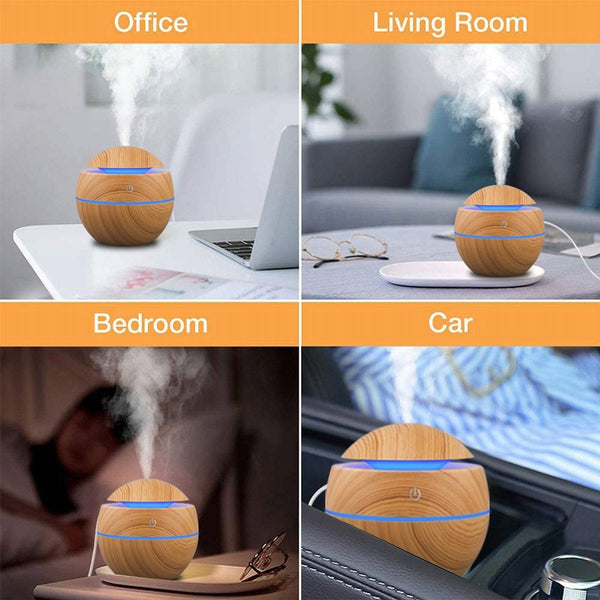 Oil Diffuser Humidifier Aroma Humidifier Ultra-quiet