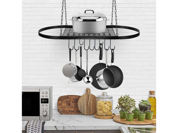 Pot Hanging Rack, Pan Holder Organizer